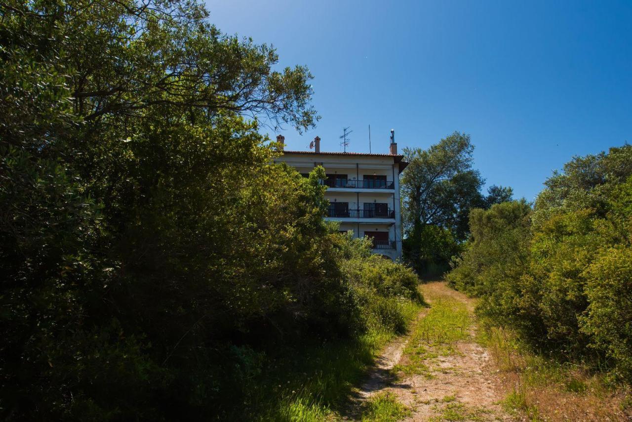 Nereus & Oceanus Beachfront Apartments, Lagonisi Beach #Feelslikehome Órmosz Panajász Kültér fotó